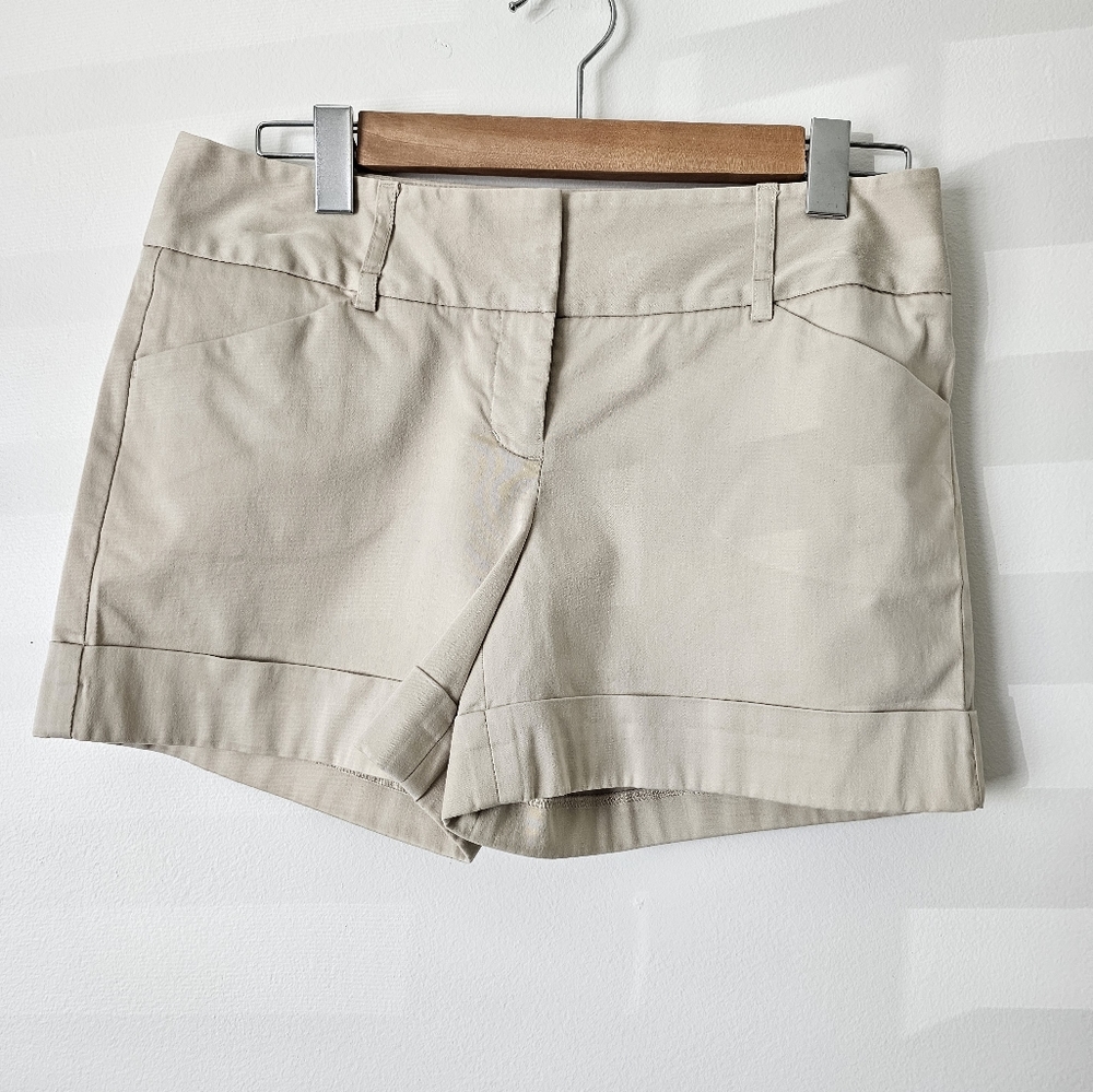 Express Design Studio Shorts, Khaki, Size 4